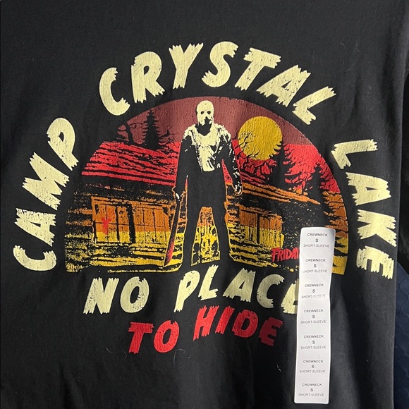 Friday The 13Th Other - Camp Crystal Lake Graphic T-Shirt